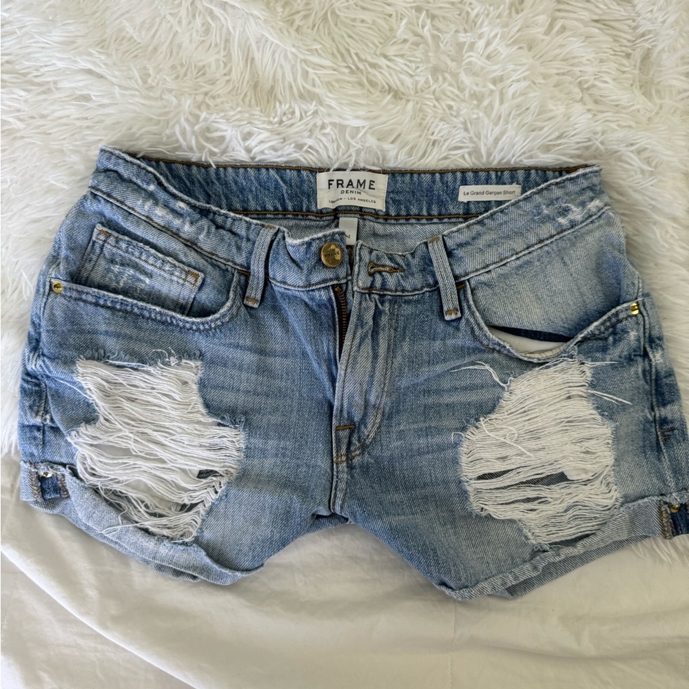 frame jean shorts